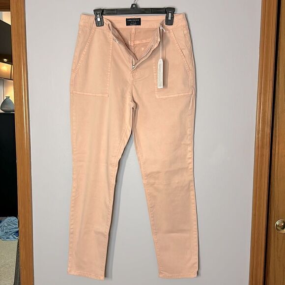 🆕 Sanctuary‎ Denim pink chino patch pockets size 31 BIN I - Picture 1 of 8